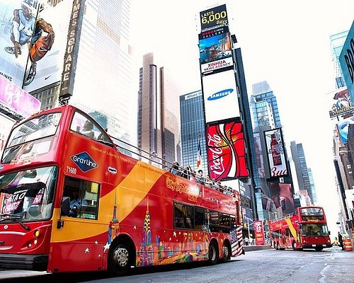 hop on hop off bus tour new york city