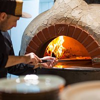 Wood-fired pizza!