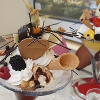 Coppa al cioccolato.