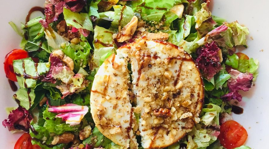 Baked Goat's Cheese Salad