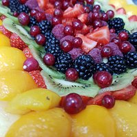 Crostata di frutta con crema pasticcera
