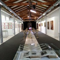 Sala espositiva della GCAC di Monfalcone