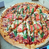 the pizza