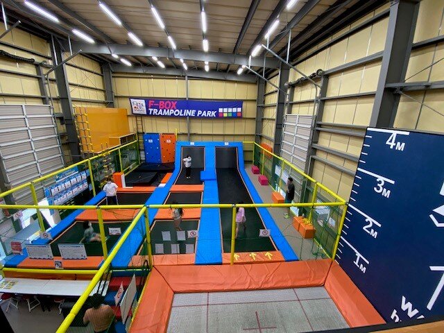 Jump box 2024 trampoline park