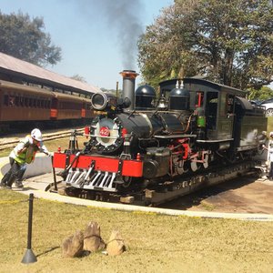 Tools used to fix old steam train hanging on nails Gramado Brasil Maria  Fumaça Stock Photo - Alamy