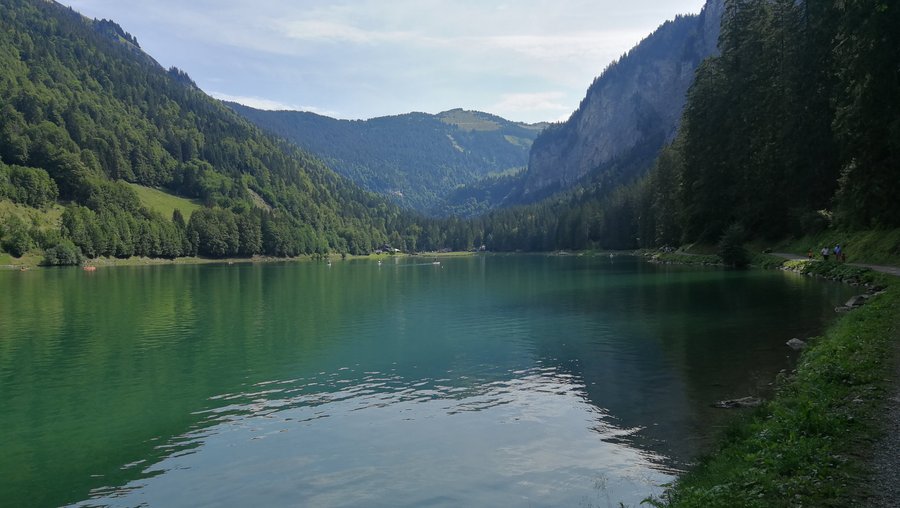 Très beau lac à 1100m d'altitude