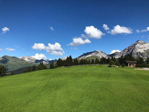 swiss alps golf tour