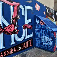 Détail de la fresque