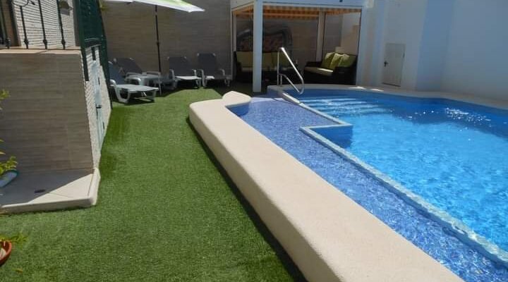 Pool and cool area