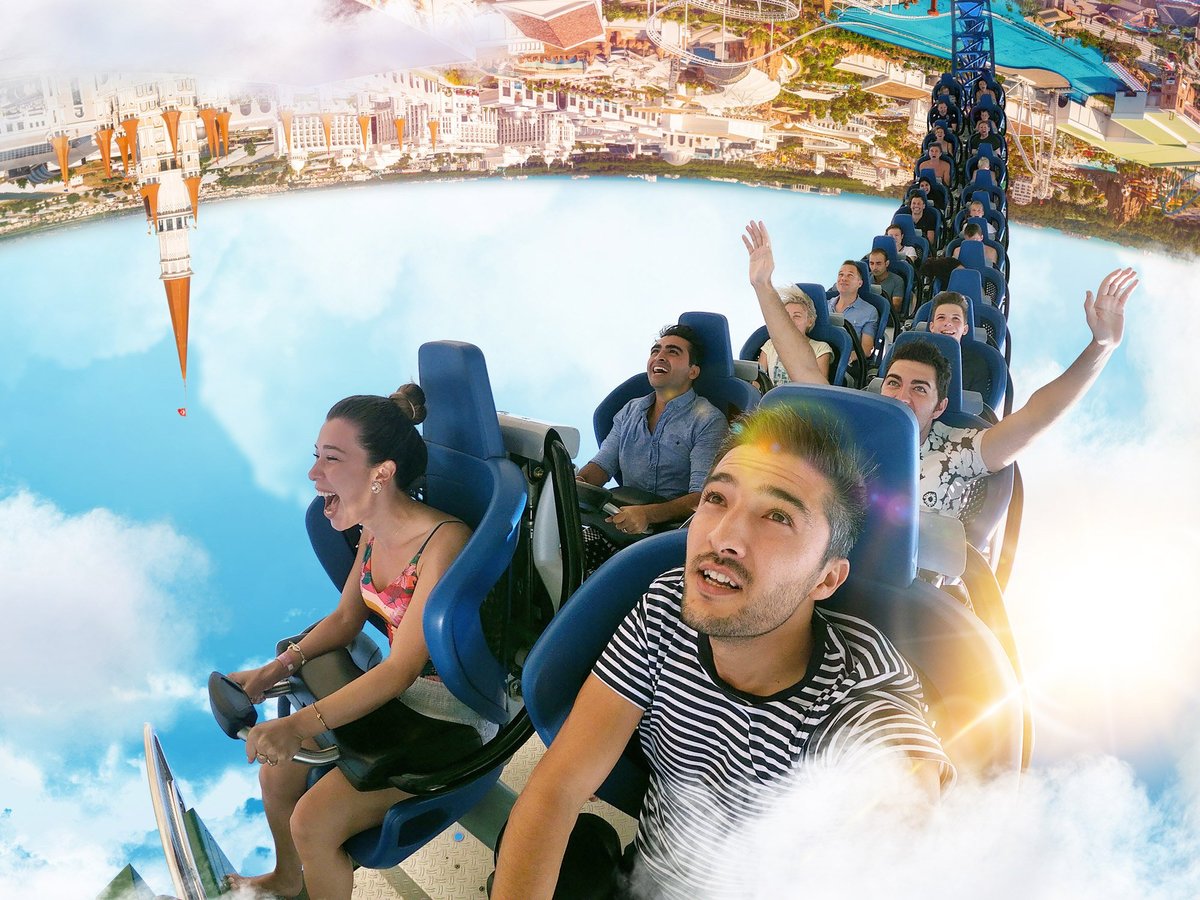 Two old Folks on a Roller Coaster Costume