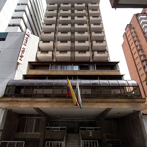 Gran Hotel in Medellin, image may contain: City, Apartment Building, High Rise, Urban