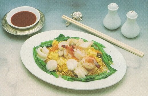 Seafood noodles