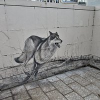 Détail de la fresque