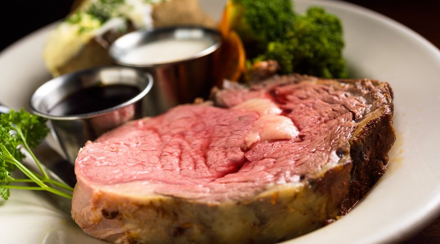 Slow-Roasted Prime Rib.  The House Specialty since 1974.