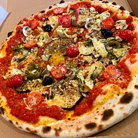 La clochette, notre pizza végétarienne