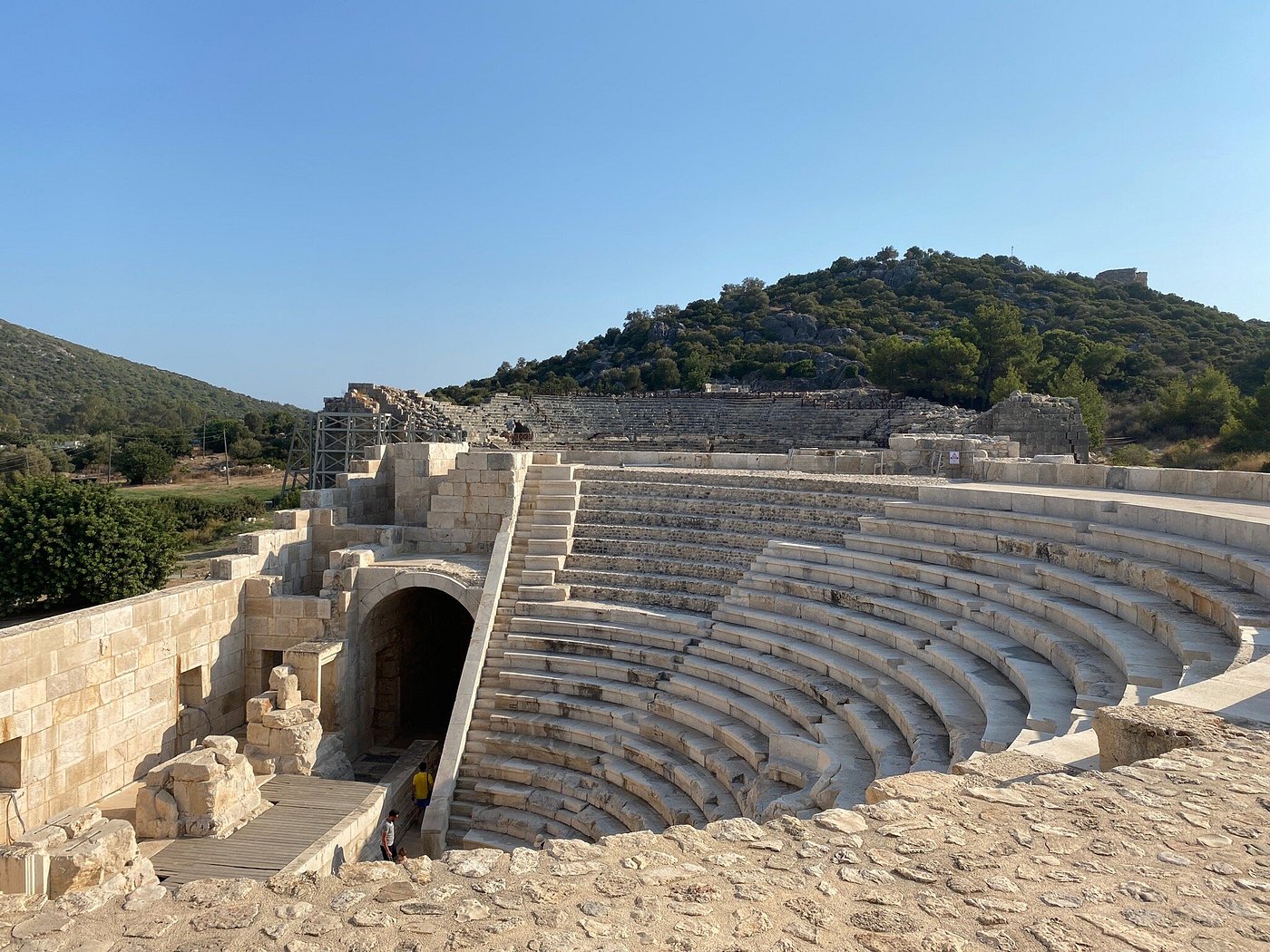 Amfitheater patara turkije strand