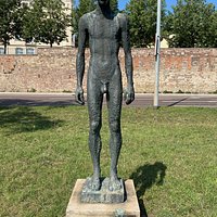 Gelungene Statue