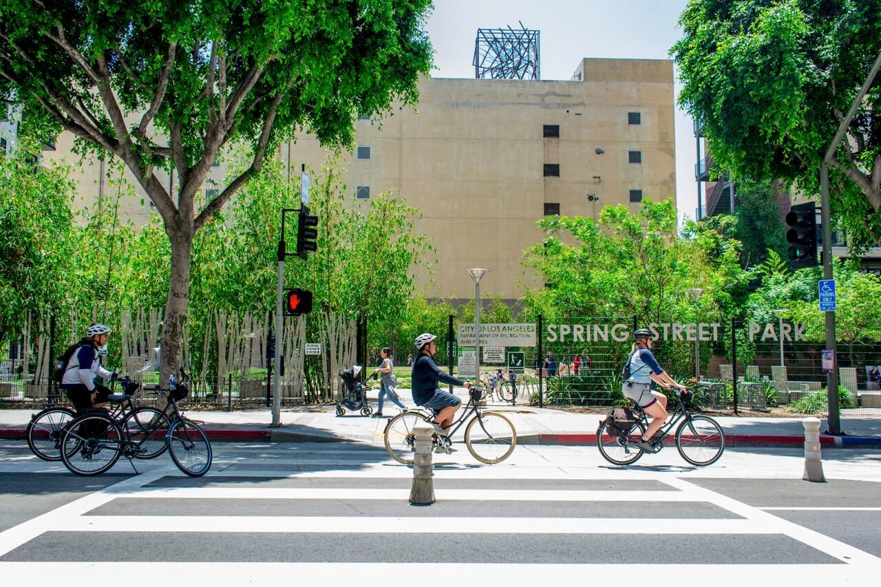 Handlebar Bike Tours Los Angeles All You Need To Know BEFORE You Go   Spring Street Bike Lanes 