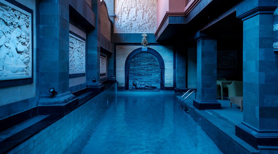 New pool at Murni's Houses & Spa, Ubud, Bali.