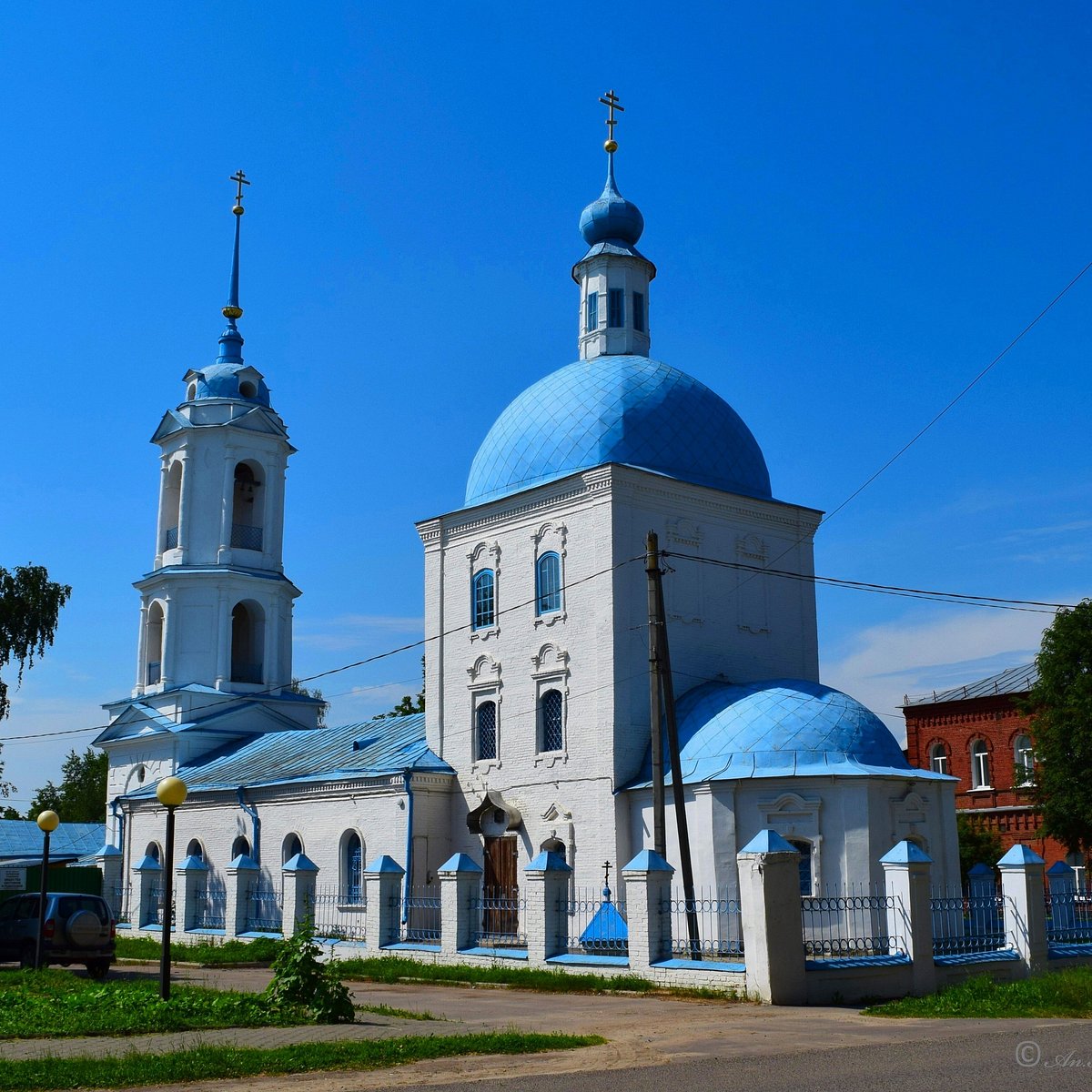 Зарайск Благовещенская Церковь город