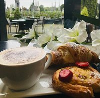 Coffee and a Pastry