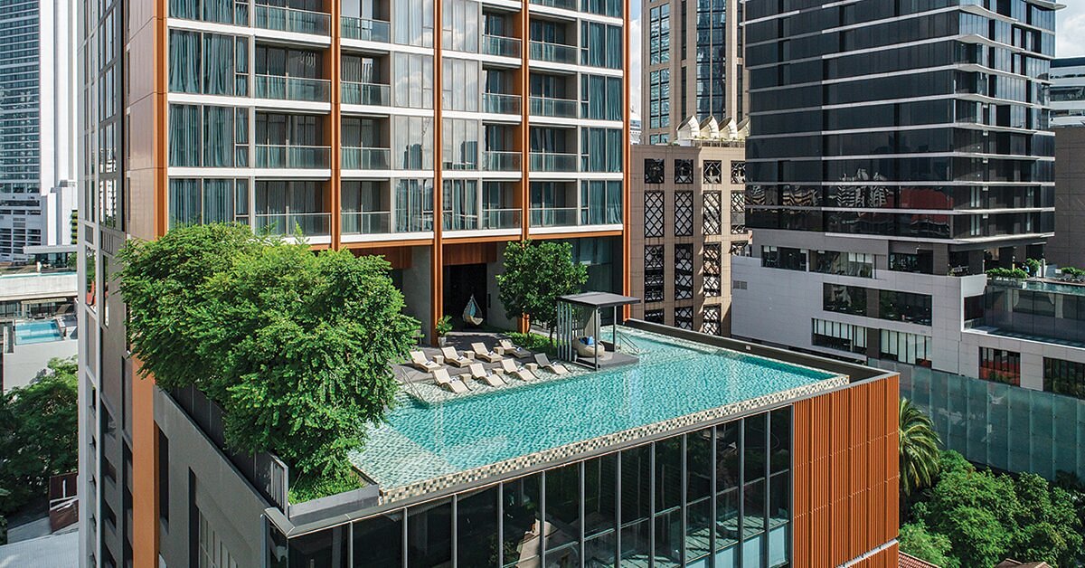 Oakwood Suites Bangkok，位於曼谷的飯店