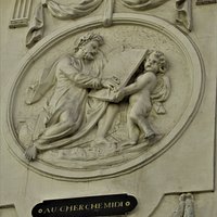 Détail du médaillon