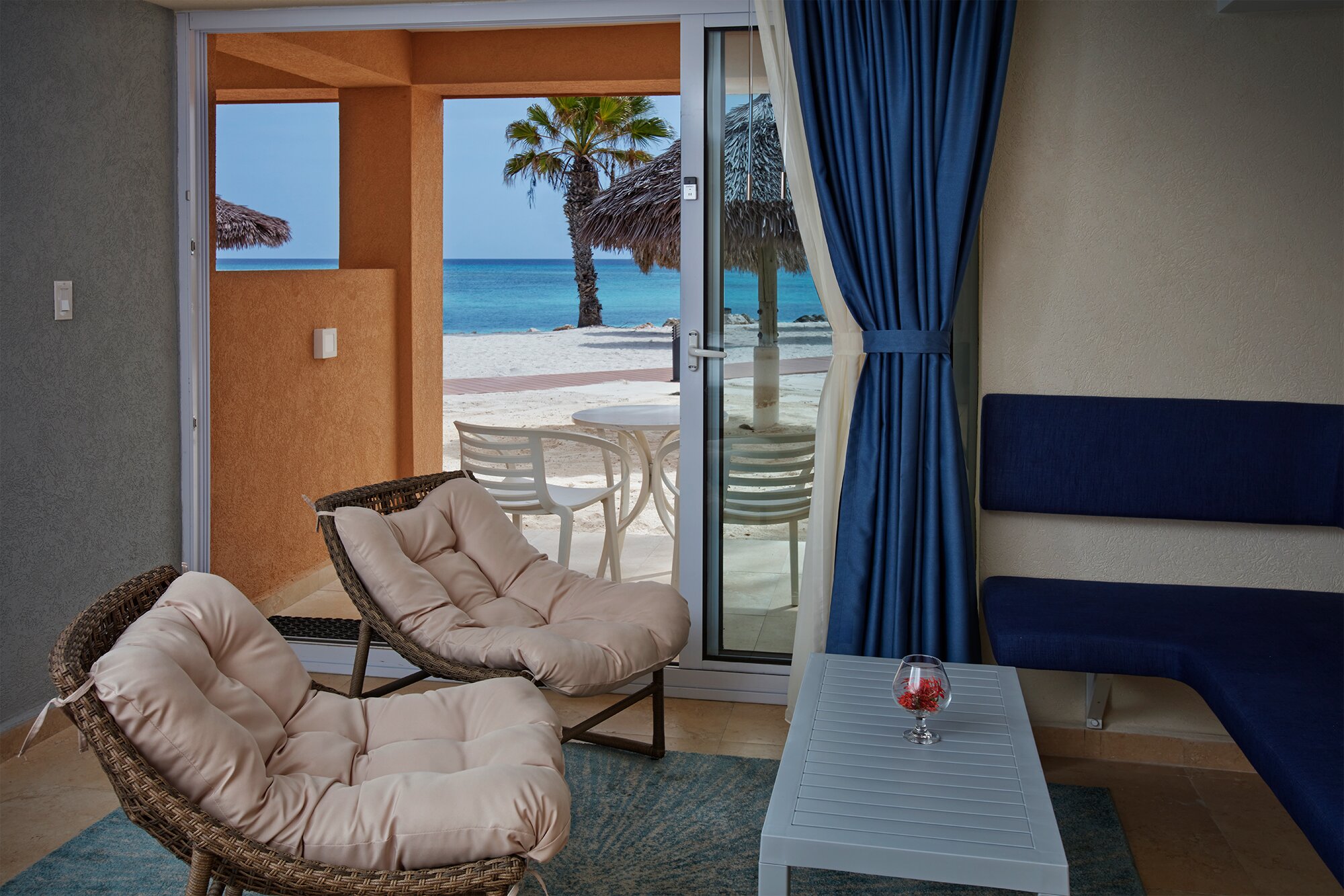 Tamarijn Aruba All Inclusive Rooms Pictures Reviews Tripadvisor   Ocean View Room Seating 