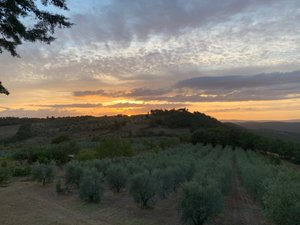 Vista dalla camera