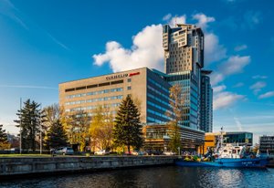 Courtyard by Marriott Gdynia Waterfront in Gdynia, image may contain: City, Waterfront, Office Building, Urban
