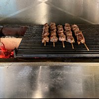 Freshly grilled Greek Food:)!!!