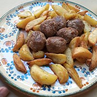 polpette con patate speziate