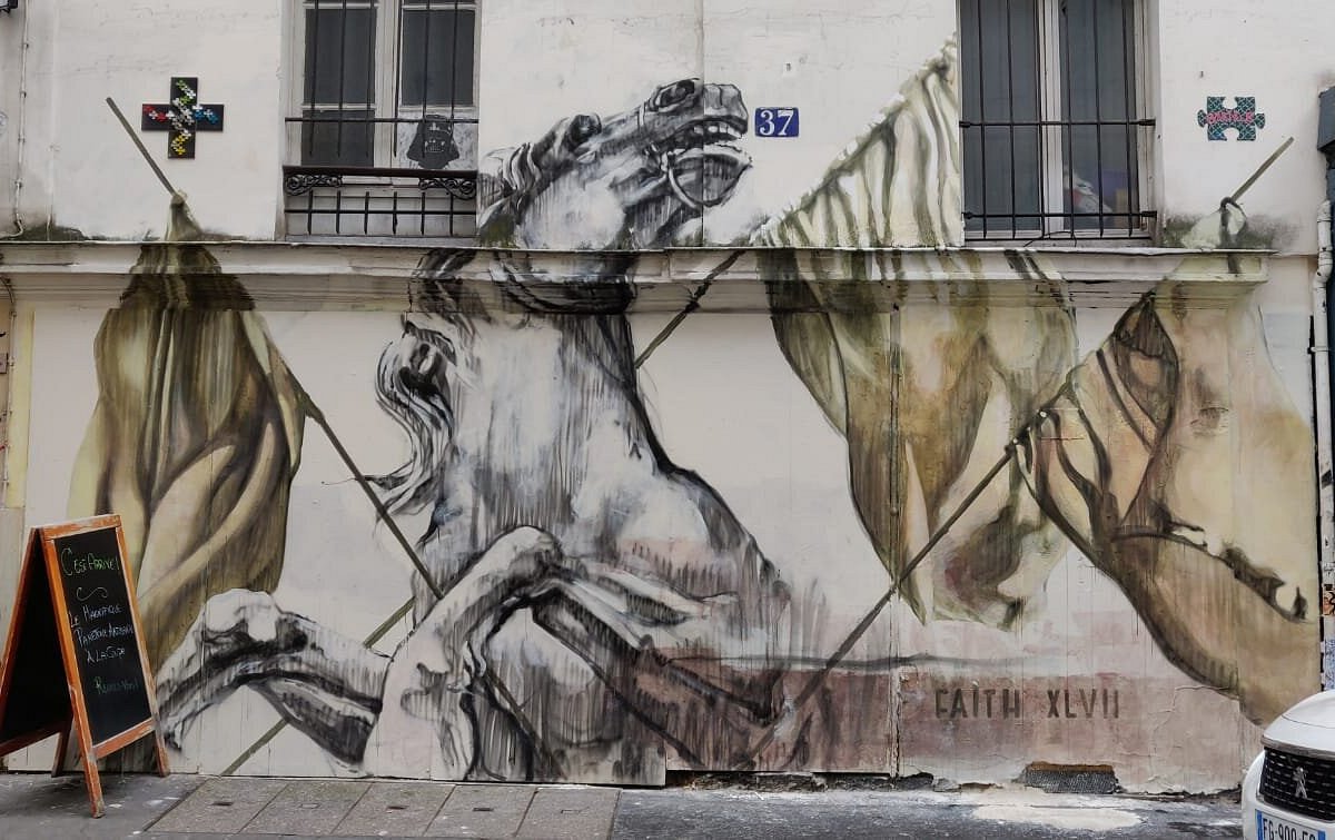 Street Art Tour Paris Street art and trompe l'oeil: an art of falsehood