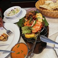 Sieht auch lecker aus Grilteller - Indisch