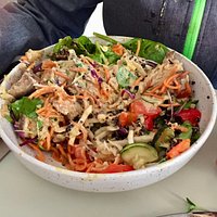 Colorful and tasty (the first bite has already been eaten...)