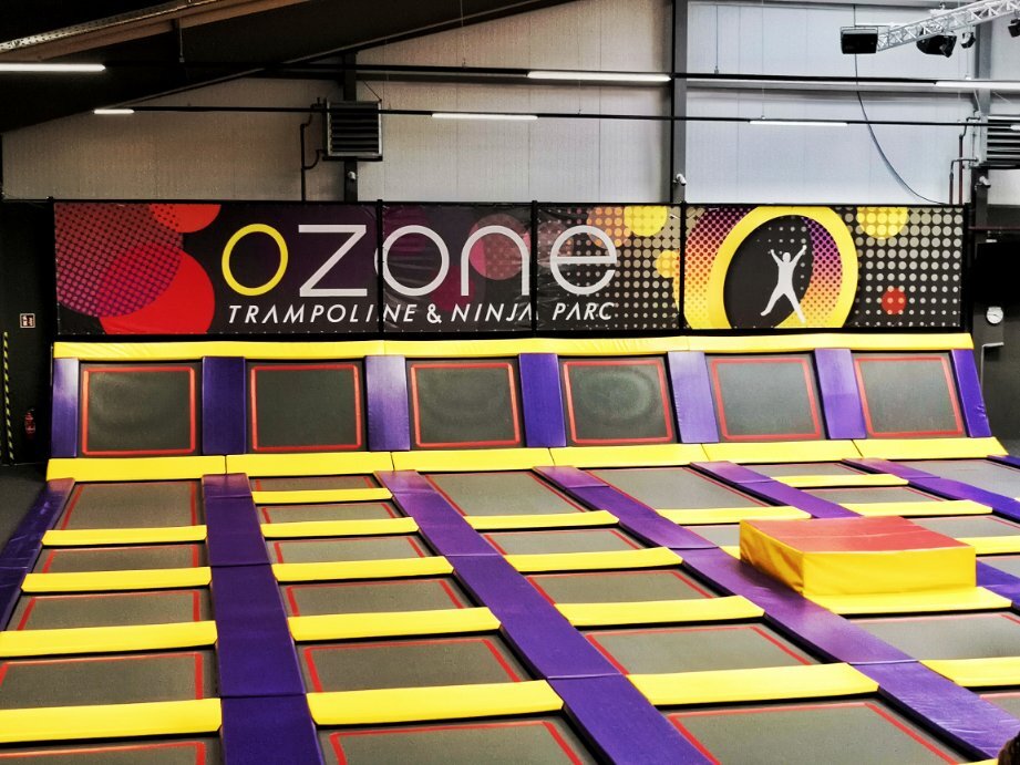 Ozone trampoline clearance park