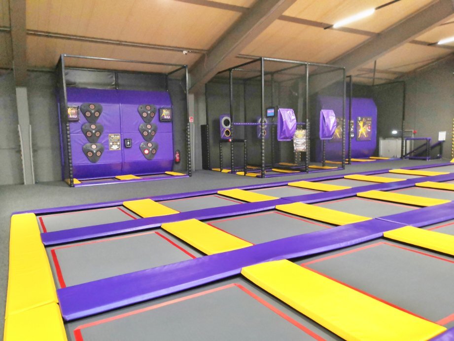 Ozone clearance trampoline park