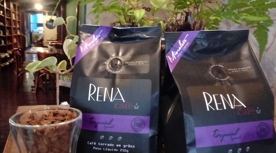 Rena Café em grãos Torra Média Clara.