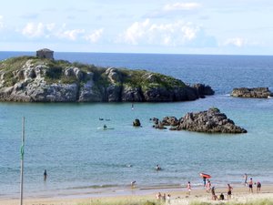 Piscina y playa