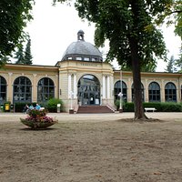 Wandelhalle mit Trinkbrunnen