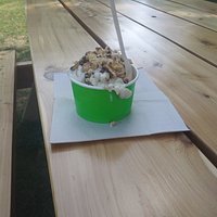 Maple Walnut ice cream w Extra walnuts