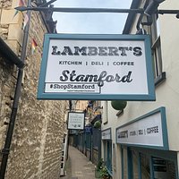 Outside Lambert's on Cheyne Lane