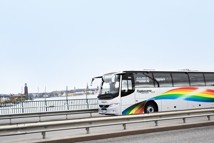 2023 Arlanda Airport Bus Transfer Departure