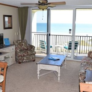 Ocean front condos have a private balcony with breathtaking views of the Atlantic Ocean.