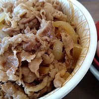 牛丼特盛と生卵! ご馳走様でした!