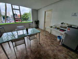 OYO 90008 Kb Street Boutique Hotel in Kota Bharu, image may contain: Floor, Flooring, Dining Table, Dining Room