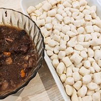Daube et gnocchi pomme de terre maison