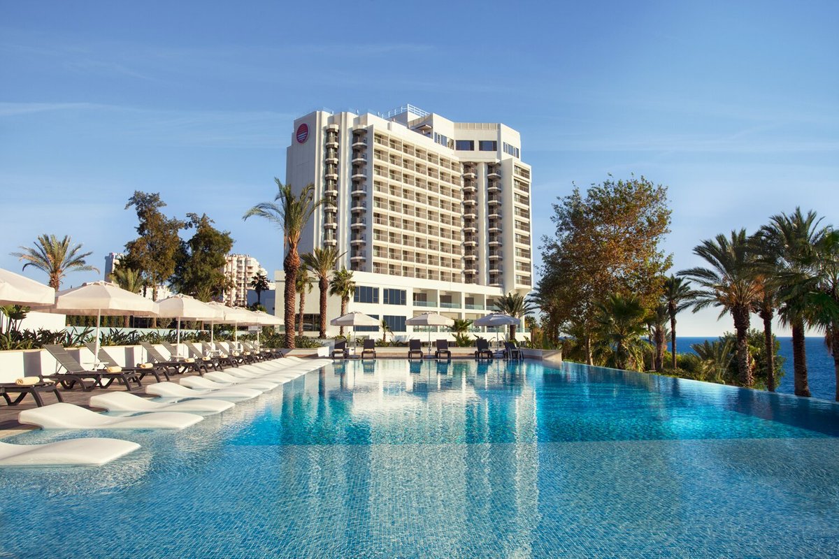 akra hotel 5 antalya пляж