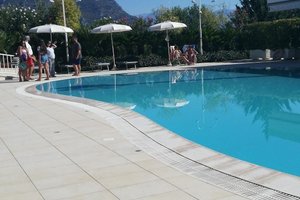 Piscine et plage