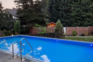 Pool und Strand